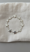 Sterling Silver Star Charm Bracelet