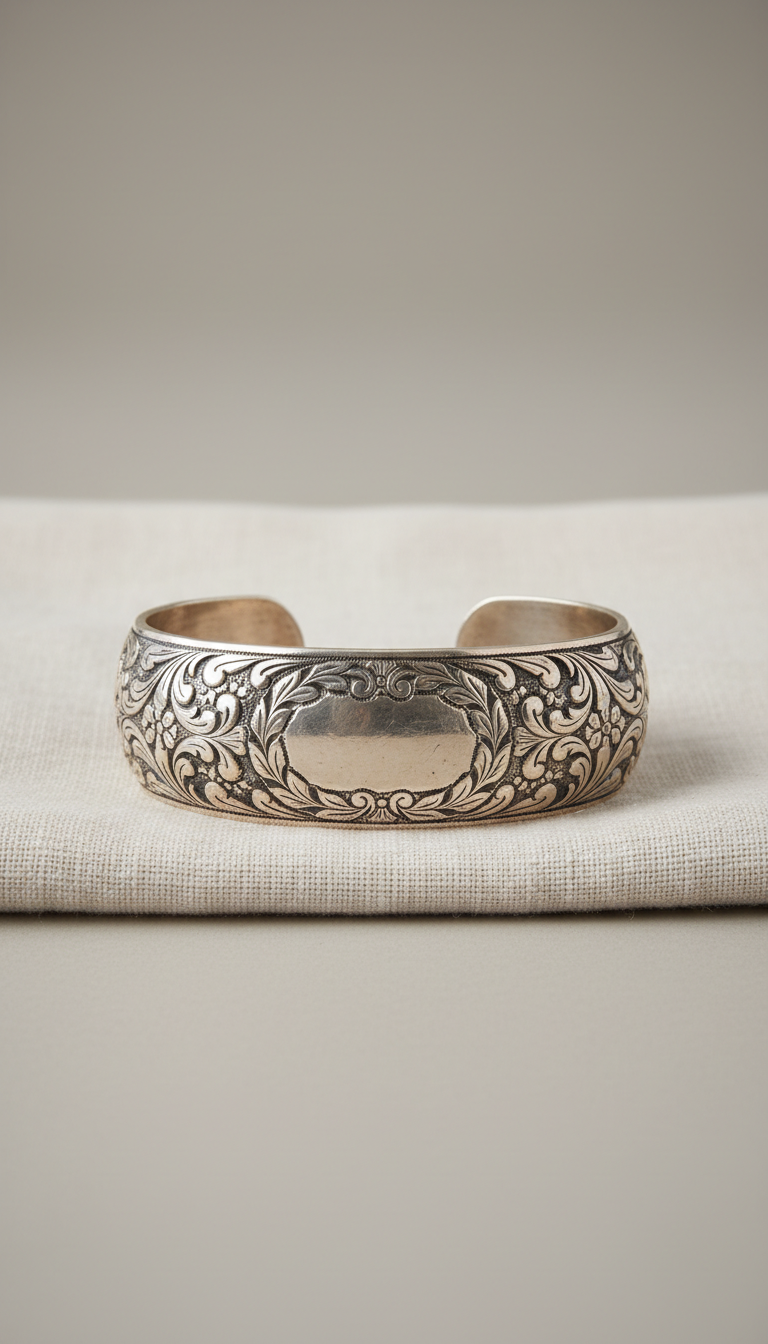 Heirloom Engraved Identity Bangle